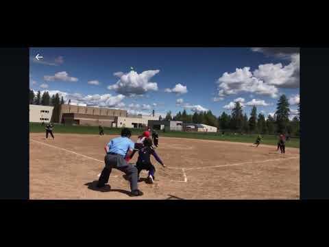 Video of Diving catch while catching 