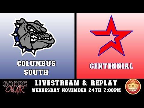 Video of Centennial vs South full game film 