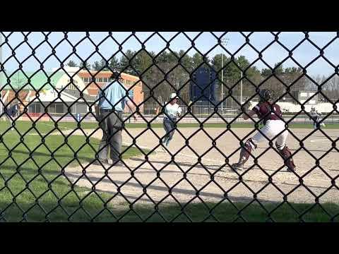 Video of Sid Schwartz 2023-C Makes Critical Tag at Plate, Chelmsford HS