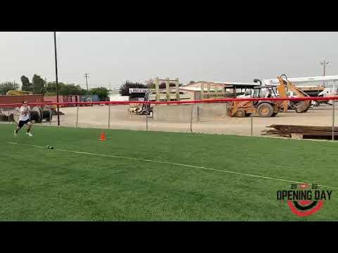 Video of 60 yard times