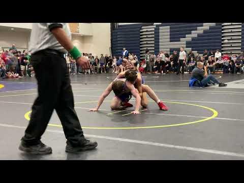 Video of  132lbs - Emmitt Holland - WRAL Invitational  - 12-17-2022