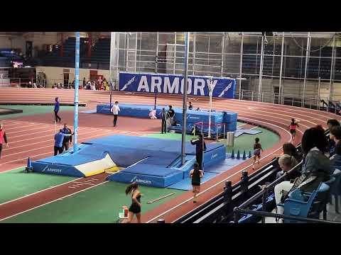 Video of 400M Warmup at the Armory Trails