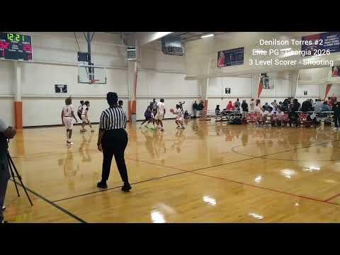 Video of 3pts Highlights  - Denilson Torres PG/SG GA2026