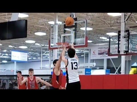 Video of Arrieta #13 '22 summer AAU highlights