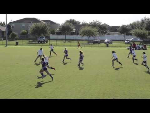 Video of Gabriela #40 Soccer Video Orlando City win 2-1 , Goal highlight .Video Number 5