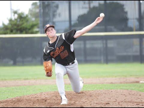 Video of Harry Pelzman pitches CG No-No. Only one baserunner reached on error