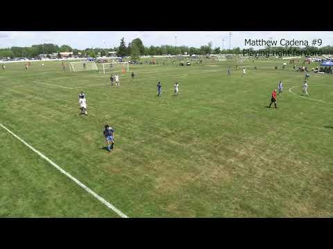 Video of Matthew Cadena MI State Cup Quarter-Final Condensed