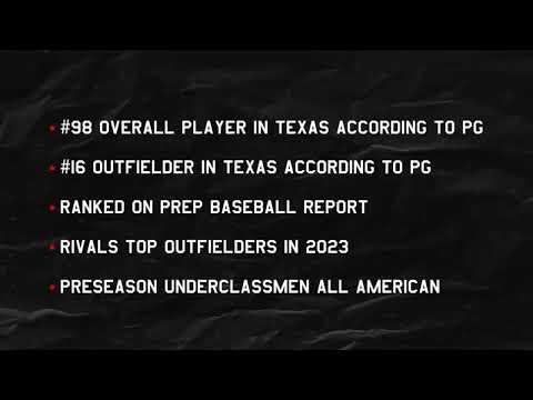 Video of Liam Richards 2023 Baseball Highlight Video