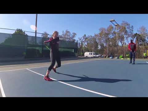 Video of Ashley Becker Tennis Video 1