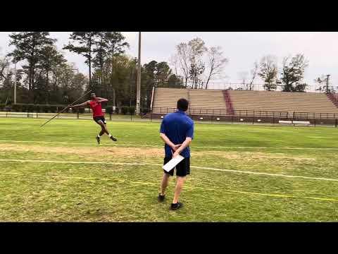 Video of 124-7 feet Javelin throw