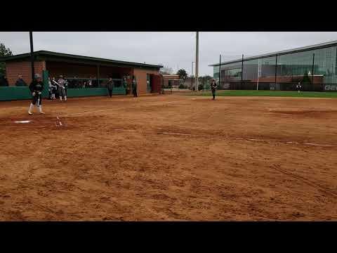 Video of Pitching 2 at GCSU Camp Scrimmage