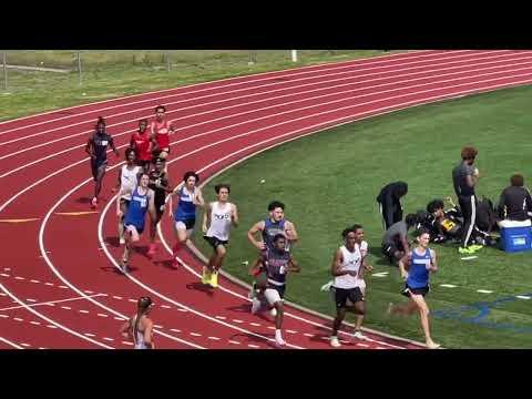 Video of 800m PR of 1:57