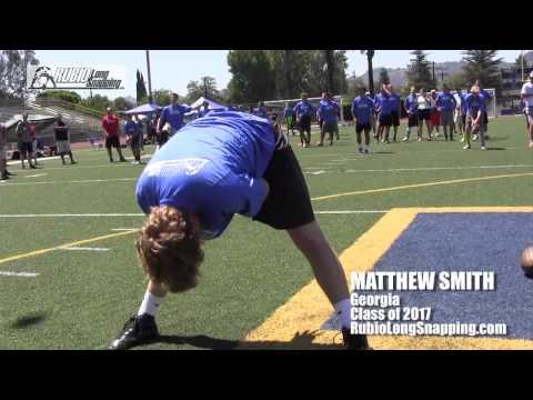 Video of Matthew Smith - 2017 Long Snapper