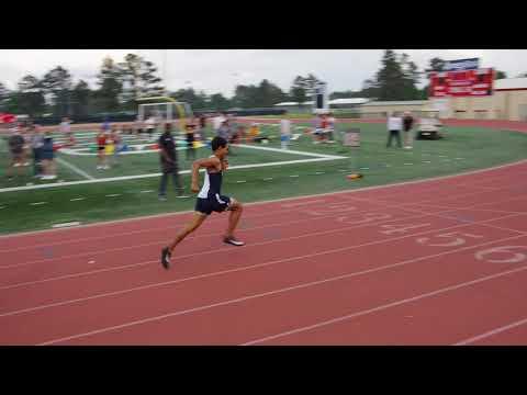 Video of Miguel Hall |110m Hurdles District Final - 1st Place Tomball, TX 04.09.21 |14.63 s