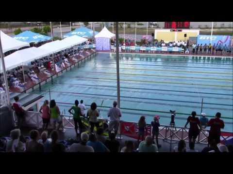 Video of CISC. 800m Free LC. Bronze personal best 