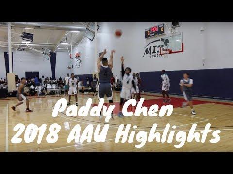 Video of Paddy chen summer 2018 AAU highlights 