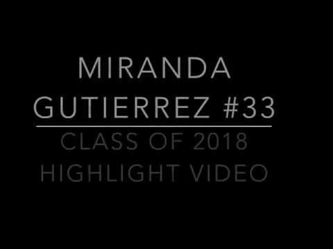 Video of Miranda Gutierrez Highlight Video