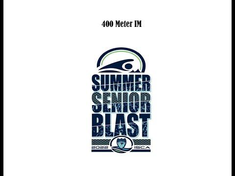 Video of 400 Meter IM ISCA Senior Blast 2022