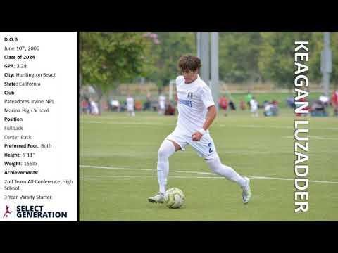 Video of keagan Luzadder Select Generation