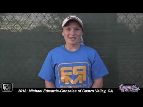 Video of 2018 Michael Edwards-Gonzales Softball Skills Video