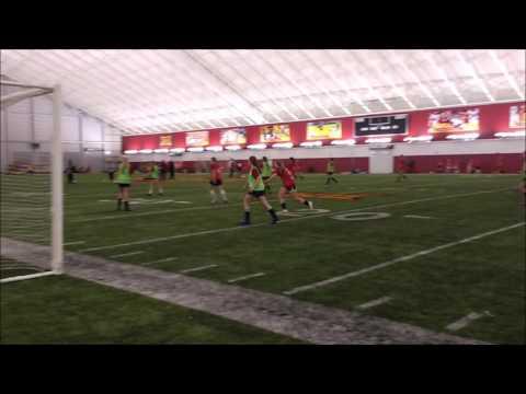 Video of Paige #3 Green - 2017 Soccer Camp