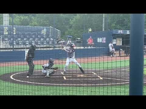 Video of RYAN PILEWSKI 2023 MIF/CIF WWBA 17U Georgia Double to the right/center gap wall