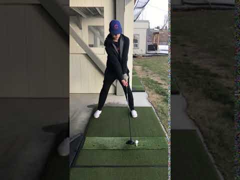 Video of Golfing at the range