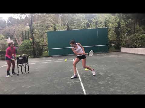 Video of Kendall McDermott Tennis Skills Video