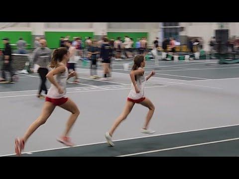 Video of PSU indoor track meet - 1000 meters