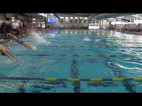 Video of 200 yard freestyle relay (second swimmer in lane 5)