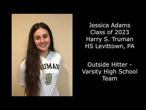 Video of Jessica Adams Volleyball Highlights Spring Fall 2021 Nov Final