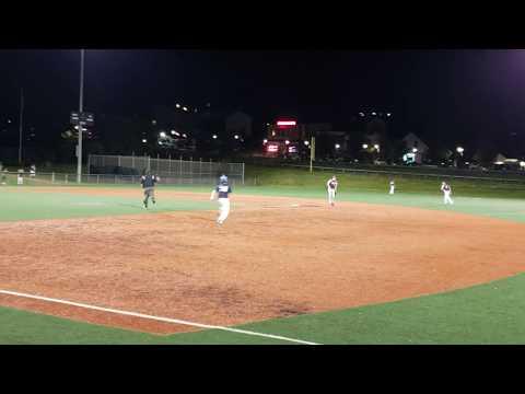 Video of Alex Montanile live hitting double 7/2019