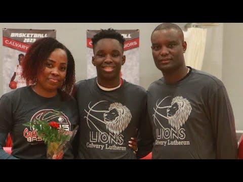 Video of Kwesi’ Hall Senior Year Highlights