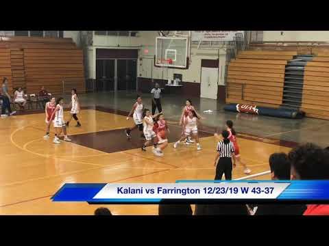 Video of Kalani vs Farrington 12/23/19