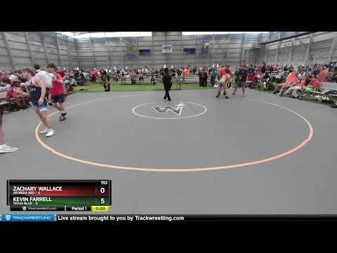 Video of 152# 2022 Cadet 16U duals (blue singlet)