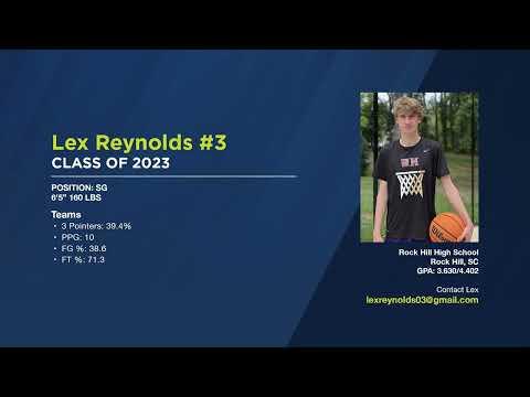 Video of Lex Reynolds Class of 2023