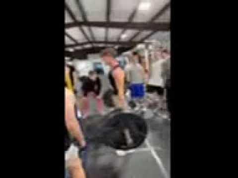 Video of New 405 deadlift 