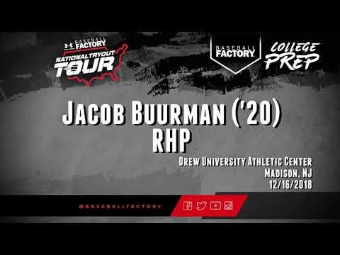 Video of Jacob Buurman - Under Armour Baseball Factory National Tryout - 12/16/2018