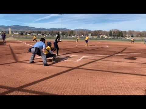 Video of Hannah Schweiger 2021 Catcher/3B  Blaze Select 18A