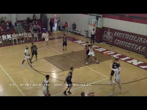 Video of Myles Highlights   2021 11/29/21