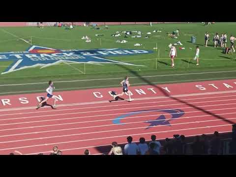 Video of 2:08.64 State 4x800 Anchor Leg