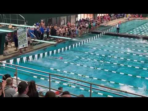 Video of Sadie's Swim at OU 2024 - Part 2