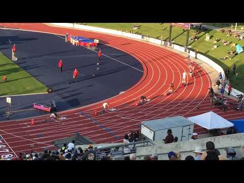 Video of CIF State Finals 400m 2019