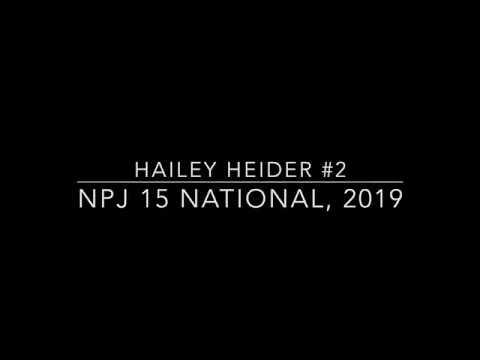 Video of Hailey Heider Highlight Reel 2019