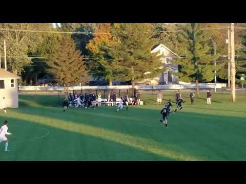Video of Seth #10 in white, skillful in HS district tournament 2018