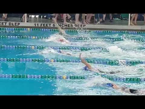 Video of 100 backstroke