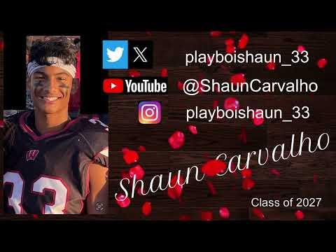 Video of Shaun Carvalho 9th Grade Football Highlights