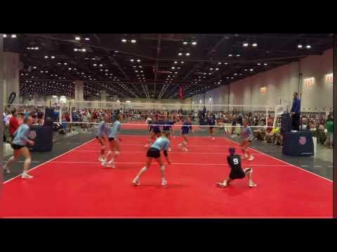 Video of Greta McKee- DS/Libero- Serve receive 