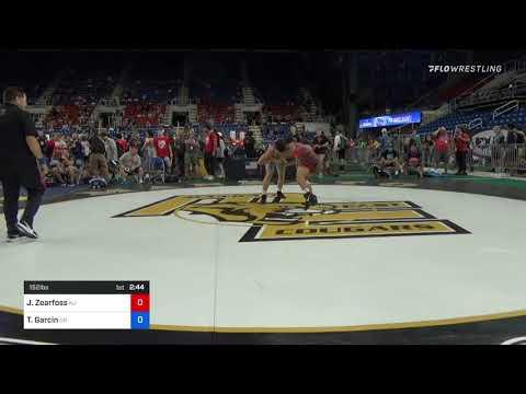 Video of July 2021 - Jacob Zearfoss (NJ) vs. Tristan Garcin (OR) at Fargo Nationals