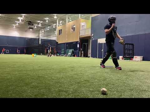 Video of James Walsh 2022 catching highlights